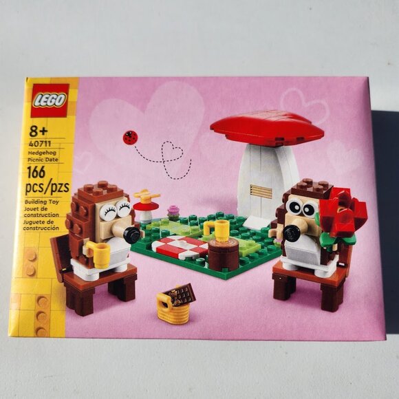 NEW LEGO Hedgehog Picnic Date 40711 Building Toy Animal Figures Playset Toys and - Picture 5 of 16